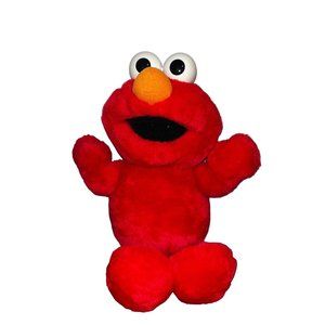 1995 TICKLE ME ELMO Plush Stuffed Talking Toy Doll TYCO Jim Henson Sesame Street